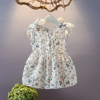 Vestidos Florales Frescos para Niñas - Faldas Sin Mangas Perfectas para Verano - Image 10