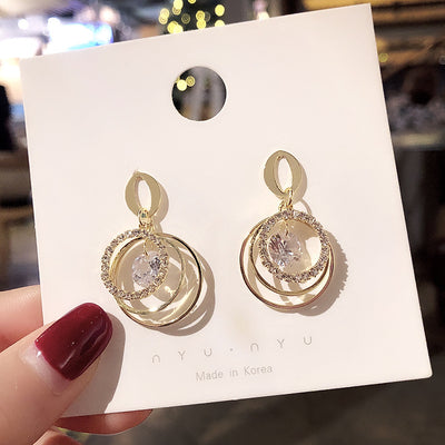 Aretes Largos Colgantes de Cristal para Mujer - Diseño Elegante y Sofisticado - Image 18