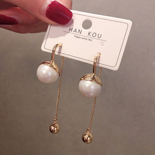 Aretes Largos Colgantes de Cristal para Mujer - Diseño Elegante y Sofisticado - Image 34