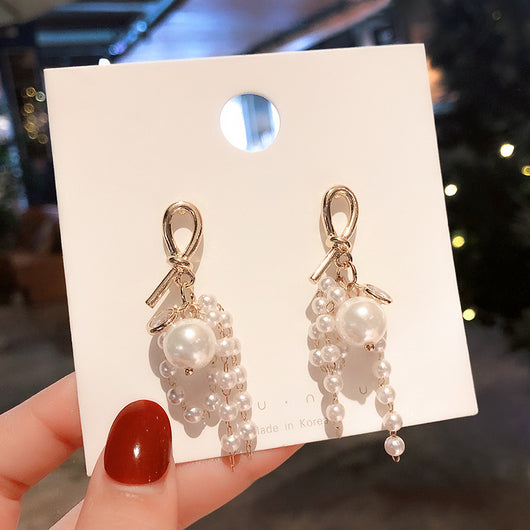 Aretes Largos Colgantes de Cristal para Mujer - Diseño Elegante y Sofisticado - Image 46