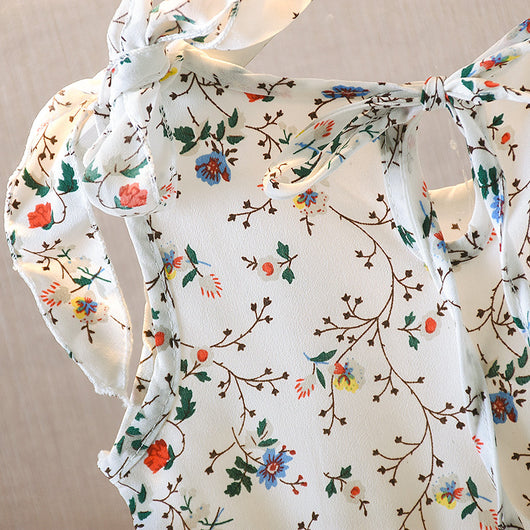 Vestidos Florales Frescos para Niñas - Faldas Sin Mangas Perfectas para Verano - Image 12