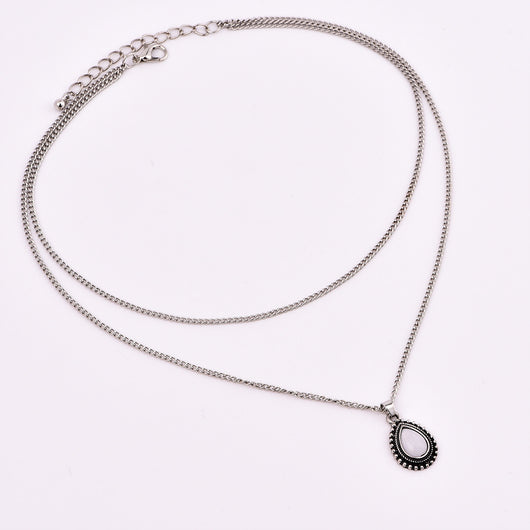 Collar de Gota de Agua con Piedra Personalidad - Moda Europea y Americana - Image 7