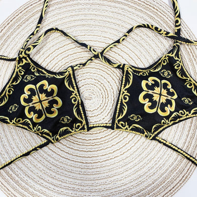 Bikini Estampado Leopardo Retro - Image 27