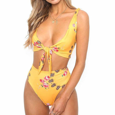 Bikini Reversible con Nudos - Traje de Baño Dos en Uno - Image 10