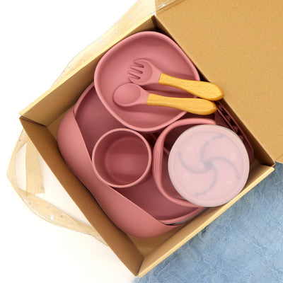 Juego de Vajilla Infantil Antideslizante con Plato, Tazón, Cubiertos y Vaso - Image 21