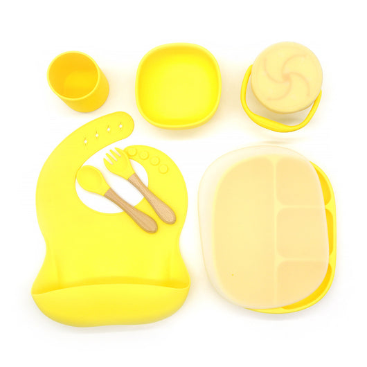 Juego de Vajilla Infantil Antideslizante con Plato, Tazón, Cubiertos y Vaso - Image 24