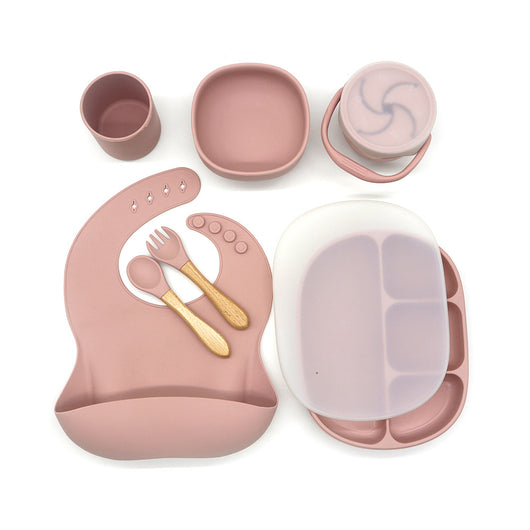 Juego de Vajilla Infantil Antideslizante con Plato, Tazón, Cubiertos y Vaso - Image 26