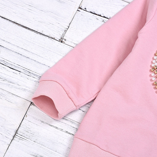 Suéter Bicolor Estampado Leopardo con Detalles de Cuentas - Image 10