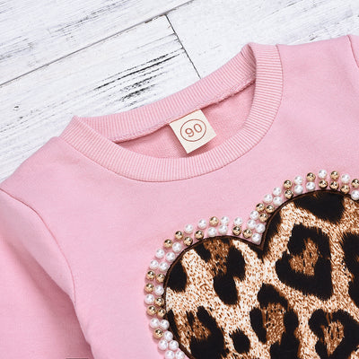 Suéter Bicolor Estampado Leopardo con Detalles de Cuentas - Image 12