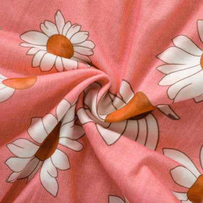 Mono para Bebé Niña Estampado Girasol con Mangas Volantes y Cierre Oculto - Image 16