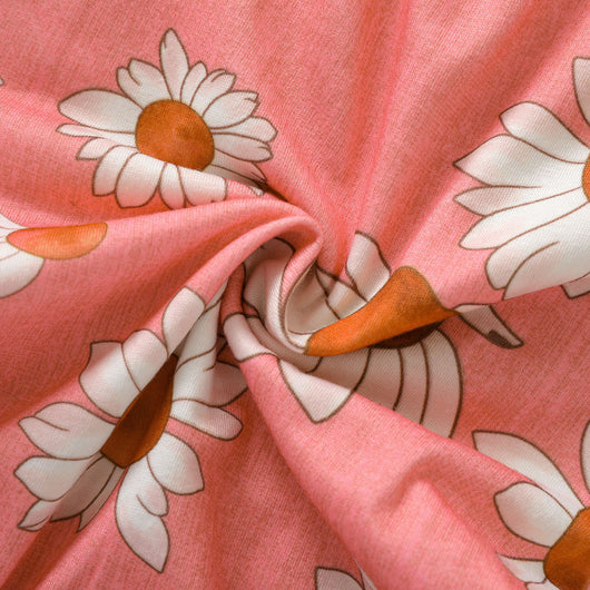 Mono para Bebé Niña Estampado Girasol con Mangas Volantes y Cierre Oculto - Image 16
