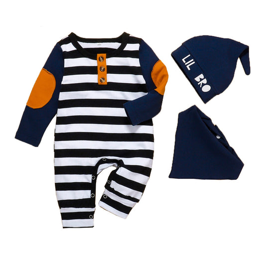 Enterizo Infantil con Diseño de Letras y Parches Estampados - Image 6
