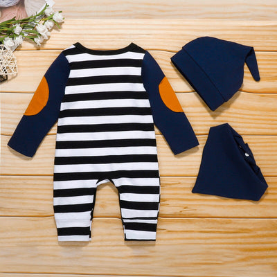 Enterizo Infantil con Diseño de Letras y Parches Estampados - Image 13