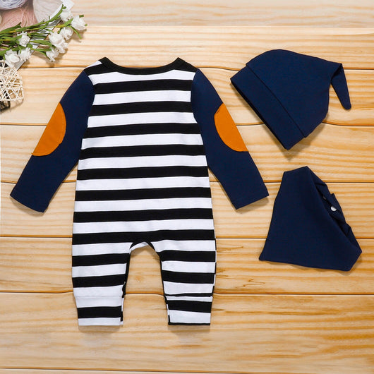 Enterizo Infantil con Diseño de Letras y Parches Estampados - Image 13