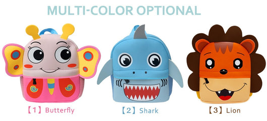 Mochila Escolar Infantil con Diseño de Animales - Perfecta para Buceo y Aventuras - Image 11