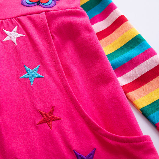 Vestido Infantil de Lentejuelas para Otoño e Invierno - Image 17