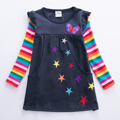 Vestido Infantil de Lentejuelas para Otoño e Invierno - Image 23