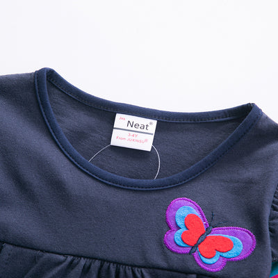 Vestido Infantil de Lentejuelas para Otoño e Invierno - Image 26