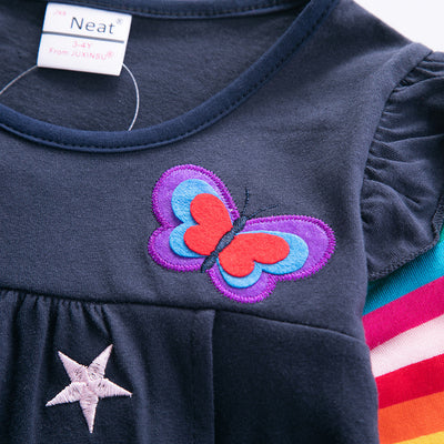 Vestido Infantil de Lentejuelas para Otoño e Invierno - Image 27