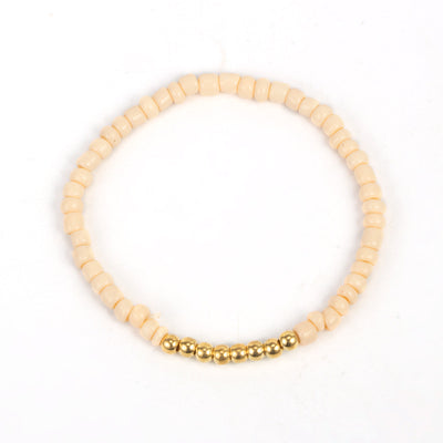 Pulsera de cuentas con lazo floral - Image 11