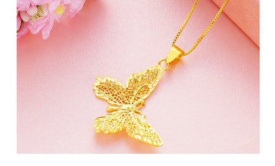 Collar con Colgante de Mariposa Delicado - Image 6