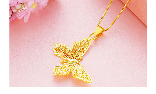 Collar con Colgante de Mariposa Delicado - Image 6