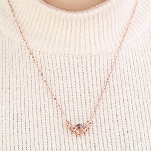 Collar de Alas Declaración de Amor en Cien Idiomas - Image 9