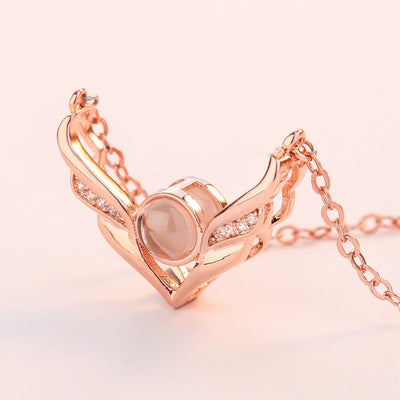 Collar de Alas Declaración de Amor en Cien Idiomas - Image 11