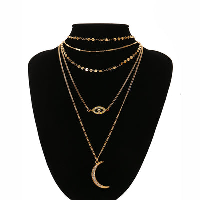 Collar Retro Exagerado de Múltiples Capas - Image 21