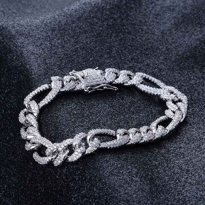Pulsera Hip-Hop Candado Dorado con Baño de Oro - Image 8