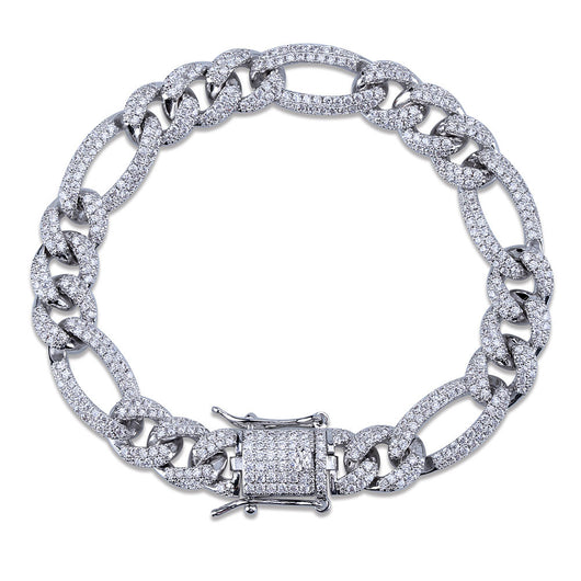Pulsera Hip-Hop Candado Dorado con Baño de Oro - Image 11