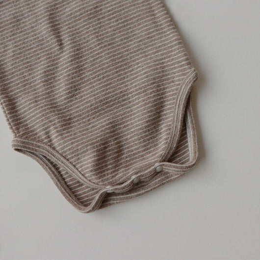 Conjunto de Pantalones Protectores de Cintura Alta para Bebé con Rayas - Image 20