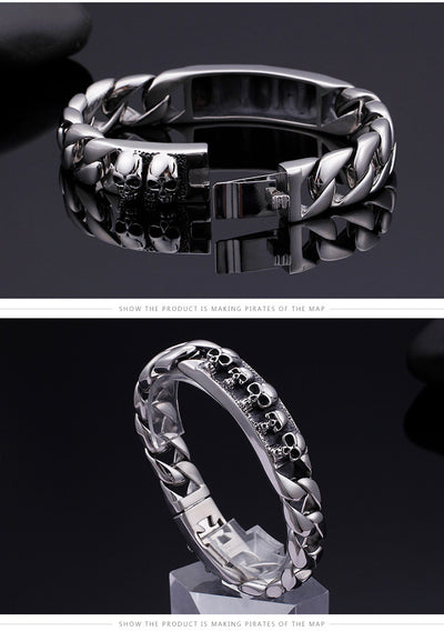 Pulsera de Calavera Personalizada - Diseño Minimalista - Image 6