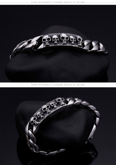 Pulsera de Calavera Personalizada - Diseño Minimalista - Image 8