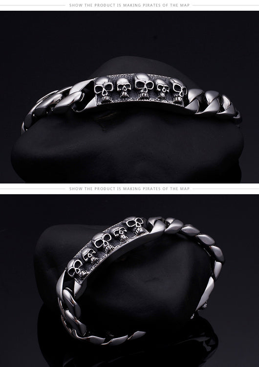 Pulsera de Calavera Personalizada - Diseño Minimalista - Image 8