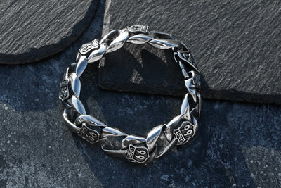 Pulsera Route 66 Acero Titanio - Image 11
