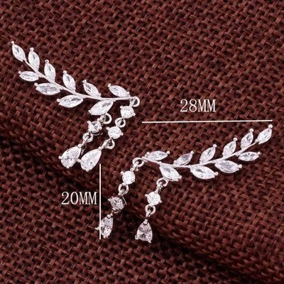 Aretes geométricos con borla larga elegante - Image 13