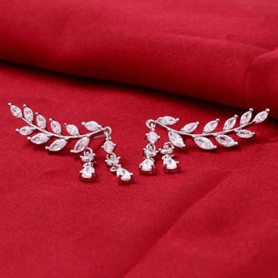 Aretes geométricos con borla larga elegante - Image 16