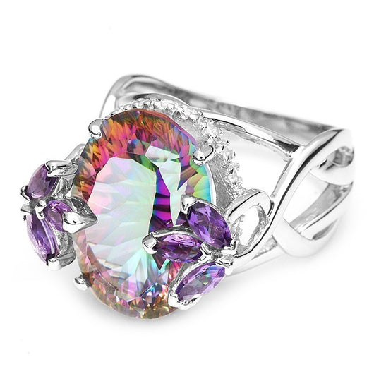 Anillo de Princesa con Circonita Multicolor - Image 8