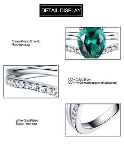 Anillo Esmeralda Elegante - Image 12