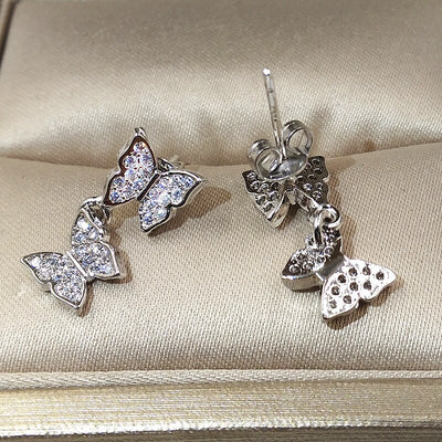 Aretes de Diamante con Moño - Image 7