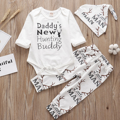 Conjunto de Tres Piezas con Romper de Manga Larga - Image 22