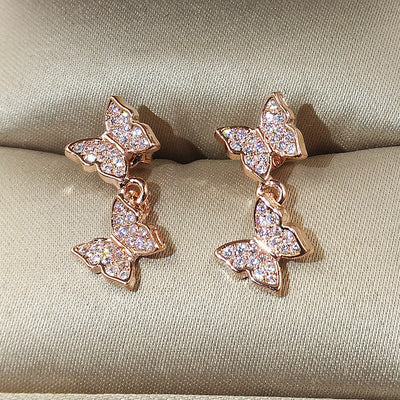 Aretes de Diamante con Moño - Image 8