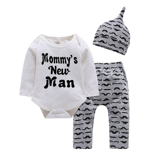 Conjunto de Tres Piezas con Romper de Manga Larga - Image 35