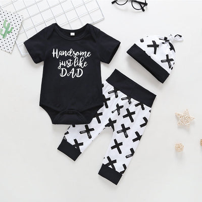 Conjunto de Tres Piezas con Romper de Manga Larga - Image 40