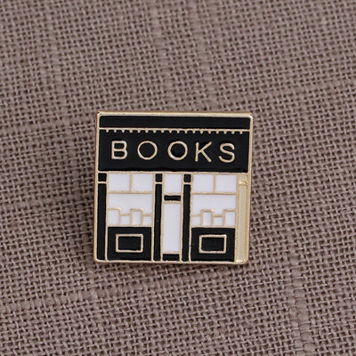 Broche de Biblioteca Cartoon - Conversación de Libros - Image 12