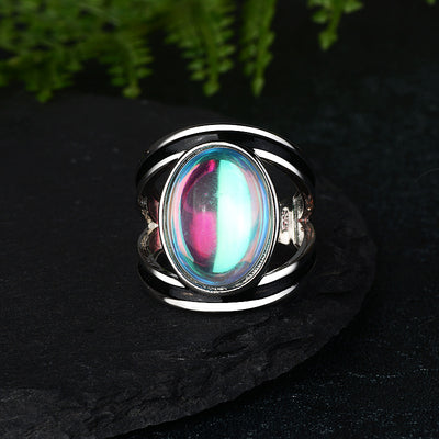 Anillo de Piedra de Luna Multicolor - Image 13