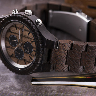 Reloj de Negocios BOBOBIRD con Esfera Luminosa para Hombre - Image 21