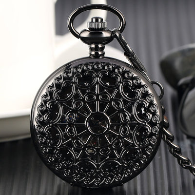 Reloj de Bolsillo Mecánico con Números Romanos - Image 15