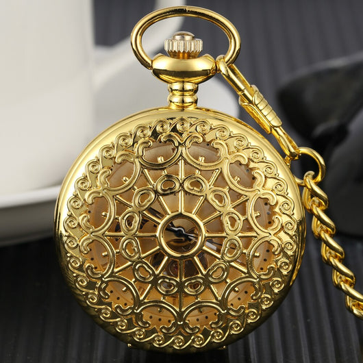 Reloj de Bolsillo Mecánico con Números Romanos - Image 21